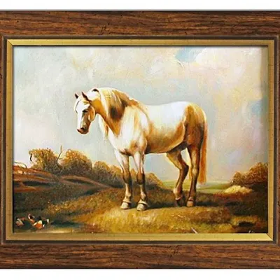 Zwierzęta - klacz szlachcica - 40x50 cm - g03589