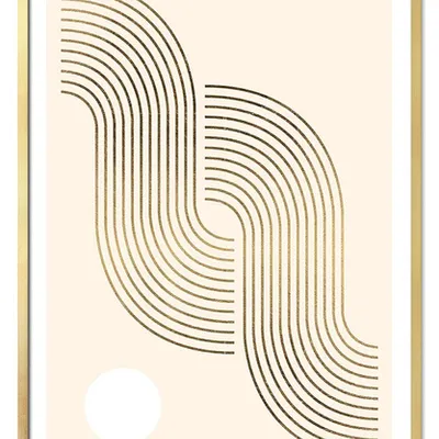 Obraz - abstrakcje geometryczne - 63x93cm - g114676
