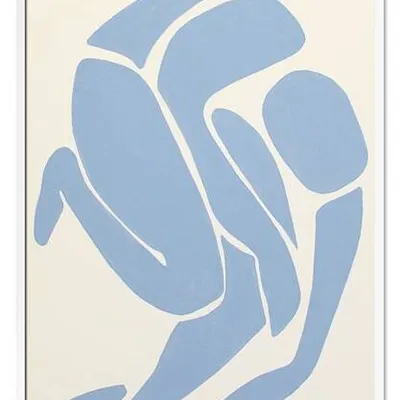 Obraz olejny - wielcy mistrzowie - henri matisse - niebieski akt - 63x93 cm - g114320