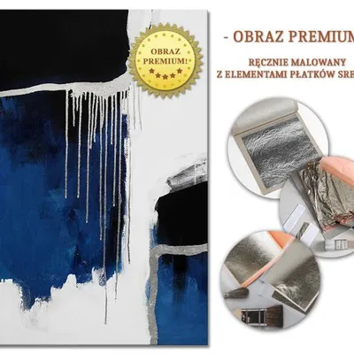 Obraz olejny - abstrakcyjne - 60x90 cm - g107208