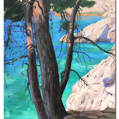 Obraz - pejzaż nowoczesny - 50x70cm - g115998