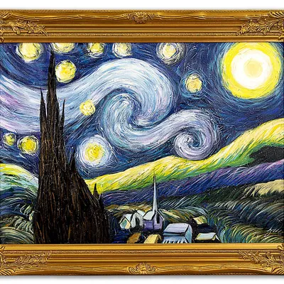 Obraz olejny - vincent van gogh - 64x84 cm - g118440