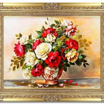 Róże - prezent od męża - 72x92 cm - g06178