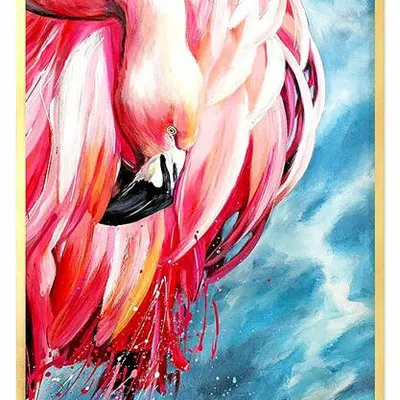 Obraz olejny - zwierzęta - 63x93 cm - g105568