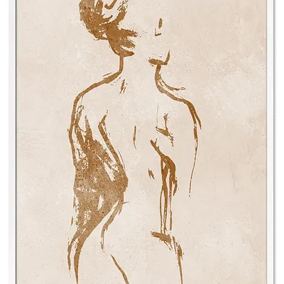 Obraz - abstrakcje - postacie - 53x73cm - g113910