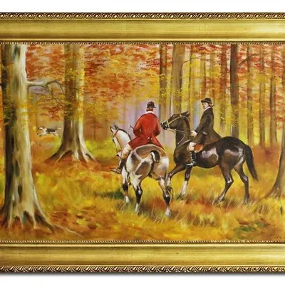 Polowania - poszukiwanie - 75x105 cm - g96481