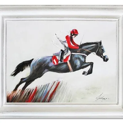 Ludzie - skoczek - 40x50 cm - g17176