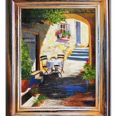 Architektura - słońce i cień - 41x51 cm - g00048