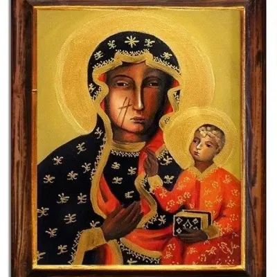 Maryja - matka boska częstochowska - 53x64 cm - g04638