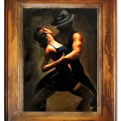 Ludzie - ogniste tango - 76x96 cm - g15144