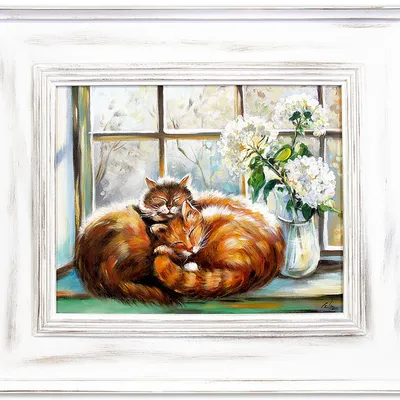 Obraz - psy i koty - 65x75cm - g15936