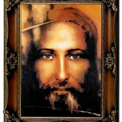 Chrystus - całun turyński - 75x95 cm - g93879
