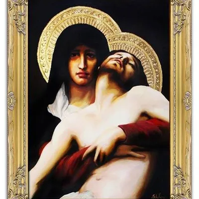 Maryja - pieta - 63x84 cm - g06188
