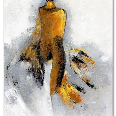 Obraz olejny - abstrakcyjne - 60x90 cm - g118946
