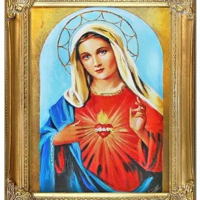 Maryja - serce miłosierdzia - 40x50 cm - g04289