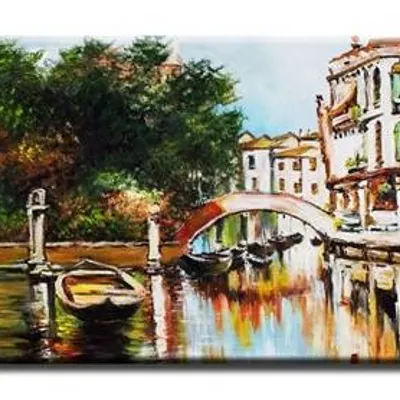 Marynistyka - miasteczko - 50x150 cm - g02611