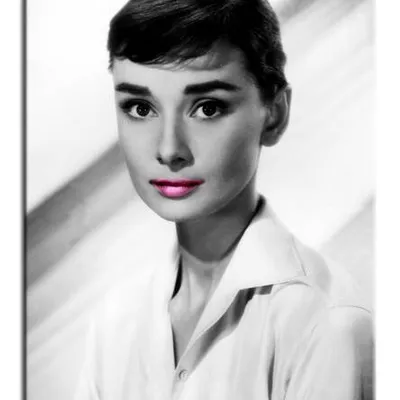 Audrey hepburn - niezwykłość spojrzenia - 90x60 cm - g17685