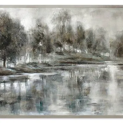 Obraz olejny - pejzaż nowoczesny - 63x93 cm - g107155