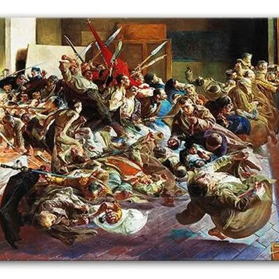 Jacek malczewski - melancholia - 90x45 cm - g93718
