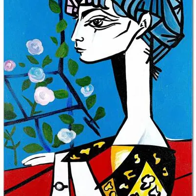 Pablo picasso - jacqueline - 60x90 cm - g00791