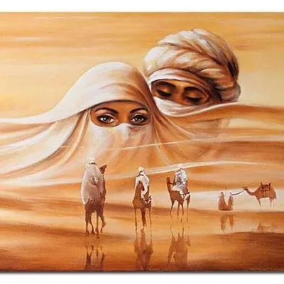 Afryka i egipt - piaski pustyni - 60x90 cm - g02727