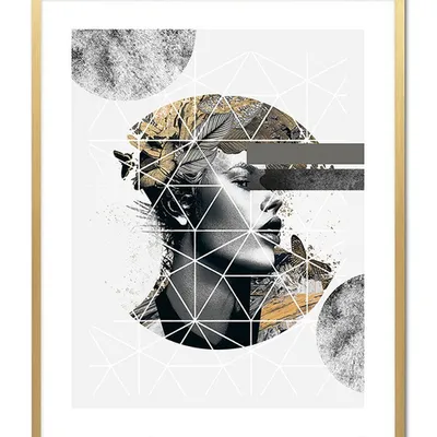 Obraz - abstrakcje - postacie - 43x53cm - g102161