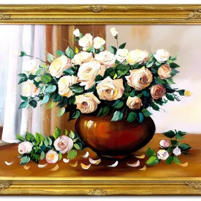 Róże - herbaciana kula - 75x105 cm - g15057