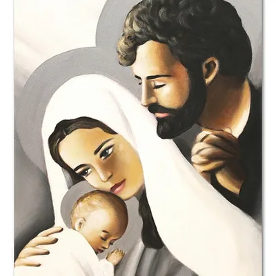 Obraz - święta rodzina - 50x70cm - g112941