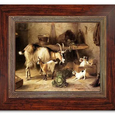 Edgar hunt - nieproszeni goście - 36x31 cm - g95112