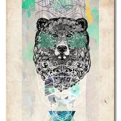 Niedźwiedź - 60x90 cm - g96959