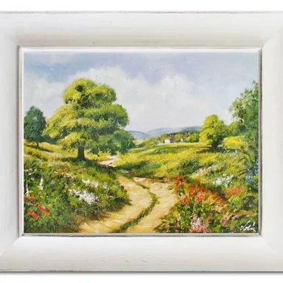 Pejzaż tradycyjny - polna ścieżka - 40x50 cm - g14987