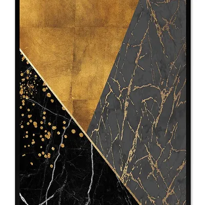 Obraz - abstrakcje geometryczne - 63x93cm - g103489