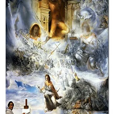 Obraz drukowany - salvador dali - rada ekumeniczna - 50x70 cm - g109796