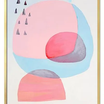 Obraz olejny - abstrakcyjne - 63x93 cm - g113232