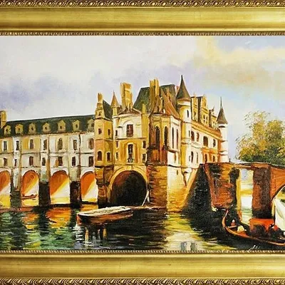 Zamki i pałace - zamek valle de loire - 63x84 cm - g05537