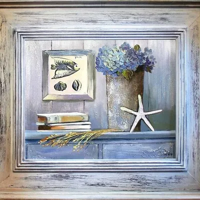 Marynistyczna - pamiątki znad brzegu morza - 66x76 cm - g06210