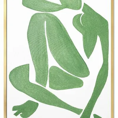 Obraz olejny - wielcy mistrzowie - henri matisse - zielony akt - 53x73 cm - g114149