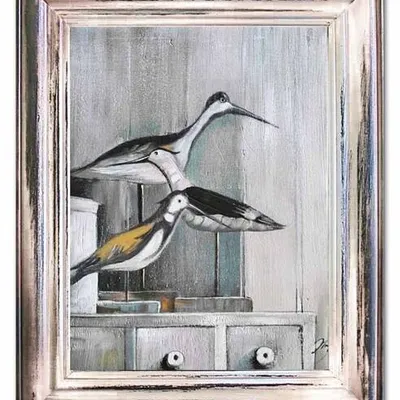 Marynistyczna - ptaki nadmorskie - 40x50 cm - g06457