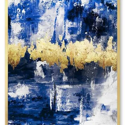Obraz olejny - abstrakcyjne - 63x93 cm - g106694