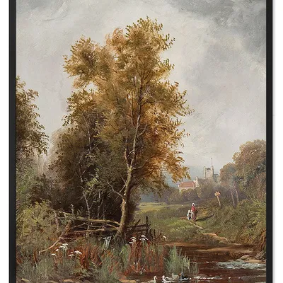 Obraz - pejzaż tradycyjny - 53x73cm - g111370