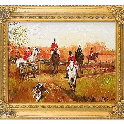 Polowanie - łowieckie gry - 40x50 cm - g02291