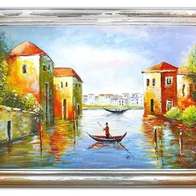 Architektura - na gondoli - 63x83 cm - g00163