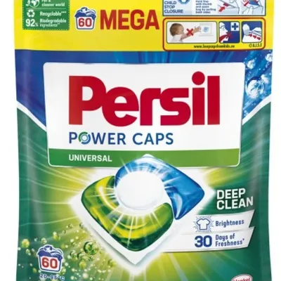 Persil power caps kapsułki do prania białego 60 szt