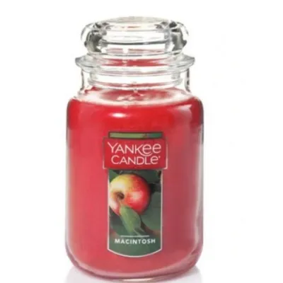 Yankee candle large jar macintosh 623g