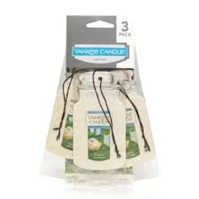 Yankee candle car jar 3 pack clean cotton