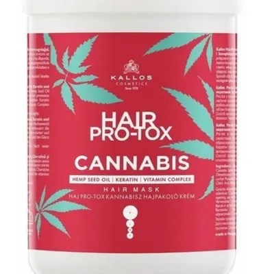 Kallos hair pro-tox cannabis mask 1000 ml