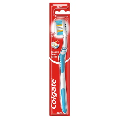 Colgate classic deep clean szczoteczka do mycia zębów soft