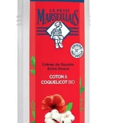 Le petit marseillais żel pod prysznic bio mak & bawełna 400 ml