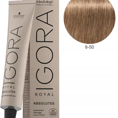 Schwarzkopf farba igora royal absolutes 60ml 8-50