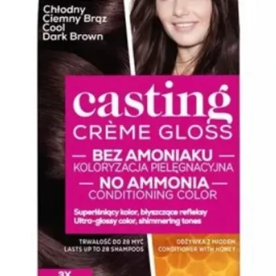 L'oreal paris casting creme gloss farba do włosów 3102 chłodny ciemny brąz